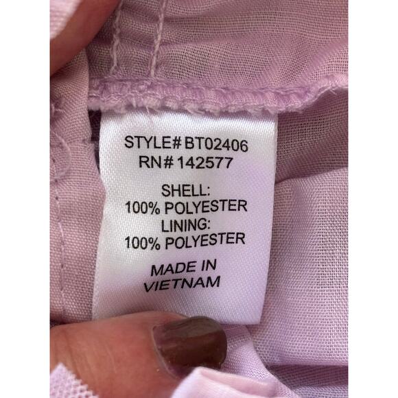 Blashe lavender top, fairycore, ethereal, romantic, vintage, soft girl, pastel - Picture 7 of 7